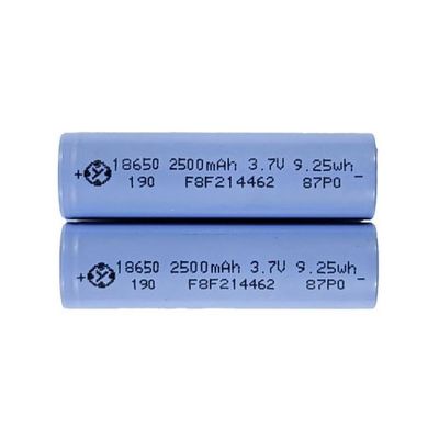 Многофункциональная литиевая батарея 3.7V 2500MAH 18650 для RC Drone