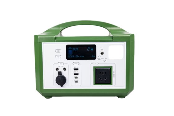 Быстрая зарядка MPPT солнечный котроллер 600W мощность зеленый пластиковый корпус солнечный генератор для наружной резервной системы