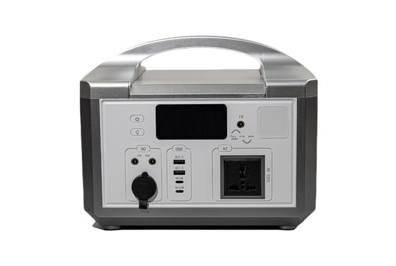 IP65 Портативное питание Жизнь PO4 600WH Батарея Выходная мощность до 1200 Вт Генератор солнечной энергии для кемпинга / домашнего использования