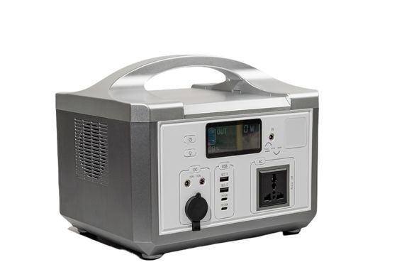 IP65 Портативное питание Жизнь PO4 600WH Батарея Выходная мощность до 1200 Вт Генератор солнечной энергии для кемпинга / домашнего использования