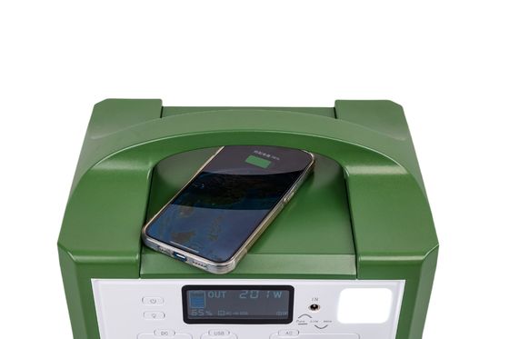 Легкая масса солнечной системы DC AC 220V солнечная портативная электростанция с одобрением CE / ROHS для экстренного питания