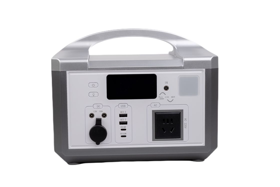 50Hz/60HZ AC Outlet Flash Fish Солнечный генератор Переносное хранение энергии с солнечными панелями для зарядки офисного оборудования