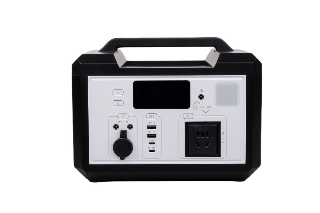 Высокоэффективный 220V/110V AC перезаряжаемый Lifepo4 портативный пакет питания с беспроводной зарядкой для офф-сетевой солнечной системы